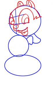 How To Draw How To Draw Chip From Chip And Dale - Hellokids.com