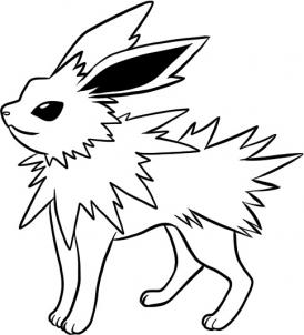 How to draw jolteon Hellokidscom