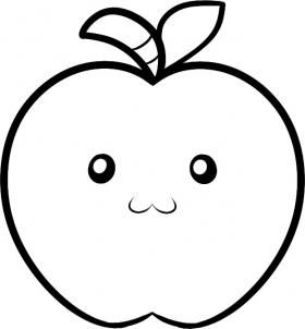 How to draw how to draw an apple for kids Hellokidscom