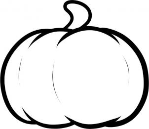 How to draw pumpkin Hellokidscom