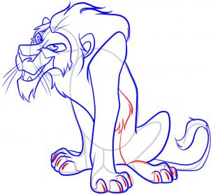 How To Draw How To Draw Scar - Hellokids.com