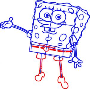 How To Draw How To Draw Spongebob Squarepants - Hellokids.com