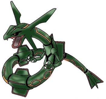 How to draw rayquaza - Hellokids.com