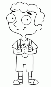 how to draw baljeet patel from phineas and ferb