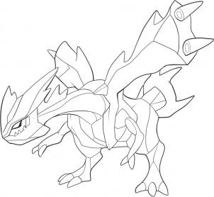 How to draw kyurem  Hellokids.com