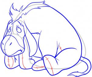 How to draw how to draw eeyore Hellokidscom