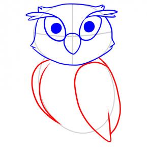 How To Draw How To Draw An Owl For Kids Hellokids Com