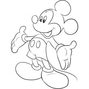 How to draw how to draw mickey Hellokidscom