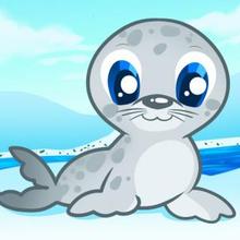 How to draw how to draw a seal for kids Hellokidscom