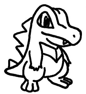 Pokemon Coloring Sheets on How To Draw Totodile   Pokemon Characters