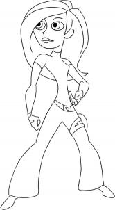 How to draw how to draw kim possible Hellokidscom