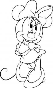 How to draw how to draw minnie mouse Hellokidscom