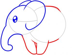 How to draw how to draw an elephant for kids - Hellokids.com