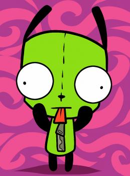 How to draw how to draw gir from invader zim - Hellokids.com