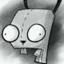How to Draw Gir Easy - Drawing for kids - Drawing tutorials step by step - Nickelodeon