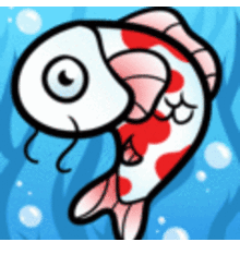 How to Draw a Koi Fish for Kids - Drawing for kids - Drawing tutorials step by step - Animals For Kids