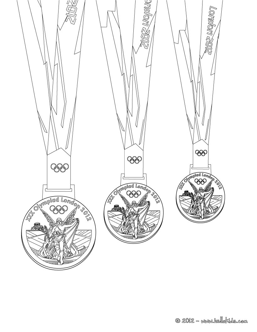 olympic medal template