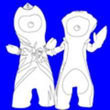 OLYMPICS MASCOTS coloring pages - SPORT coloring pages - Coloring page
