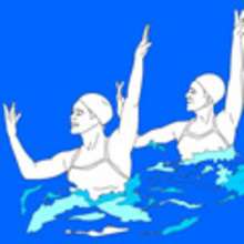 SWIMMING coloring pages - SPORT coloring pages - Coloring page