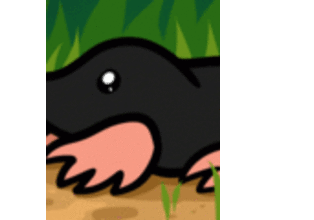 How to Draw a Mole for Kids - Drawing for kids - Drawing tutorials step by step - Animals For Kids