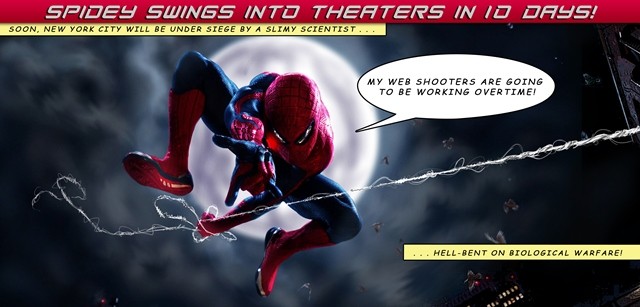 Spidey swings into theaters in 9 DAYS
