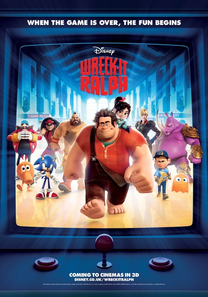 Wreck-it Ralph, February, 2013 in theaters
