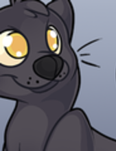 How to Draw a Black Leopard, Cartoon Black Panther