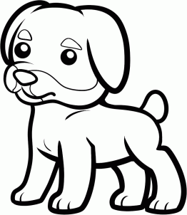 rottweiler draw drawing easy drawings animal step puppy animals dog coloring cute colorful puppies dragoart pencil dogs rotties tips cartoon