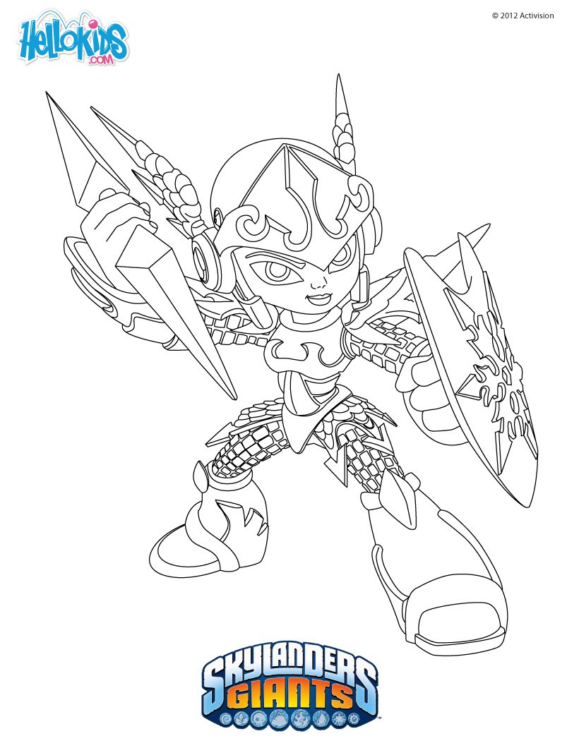 CHOPCHOP CHILL printable page Coloring page SUPER HEROES Coloring Pages SKYLANDERS GIANTS coloring pages