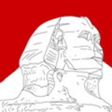 Sphinx coloring page
