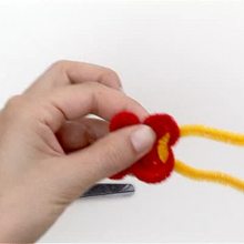 How to make chenille stem BUTTERFLY