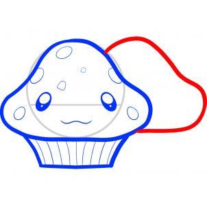 How to draw how to draw muffins, muffins - Hellokids.com
