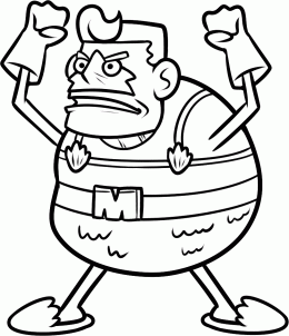 How to draw how to draw mermaid man, mermaid man from spongebob