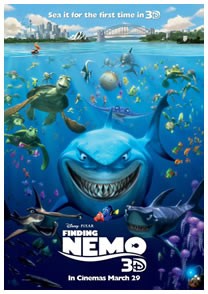 Don't miss Finding Nemo 3D!