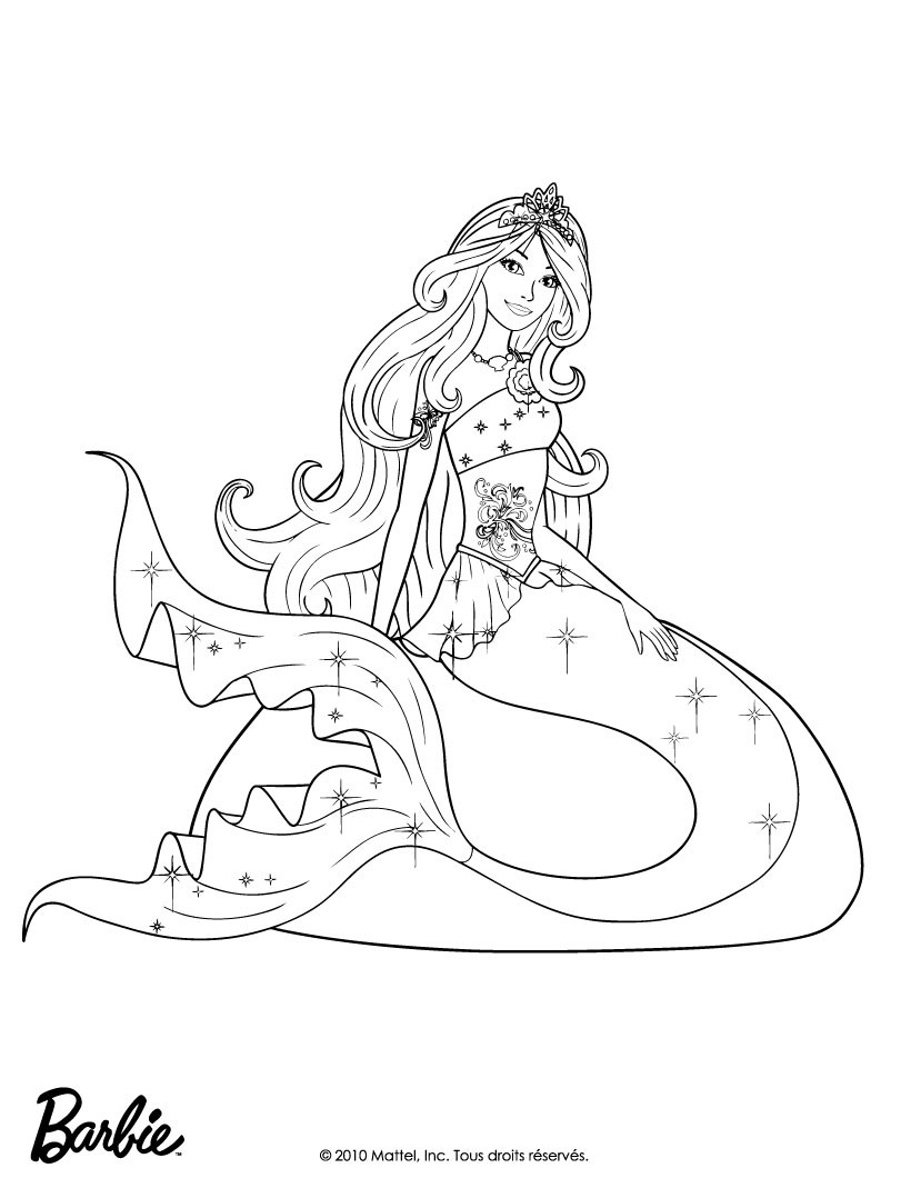 Merliah princess of oceana coloring pages   Hellokids.com