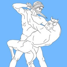 GREEK MYTHOLOGY coloring pages - COUNTRIES Coloring Pages - Coloring page