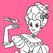 PRINCESS coloring pages - Coloring page