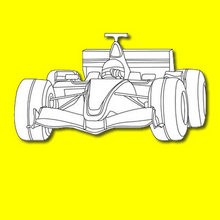 Also in FORMULA ONE coloring pages