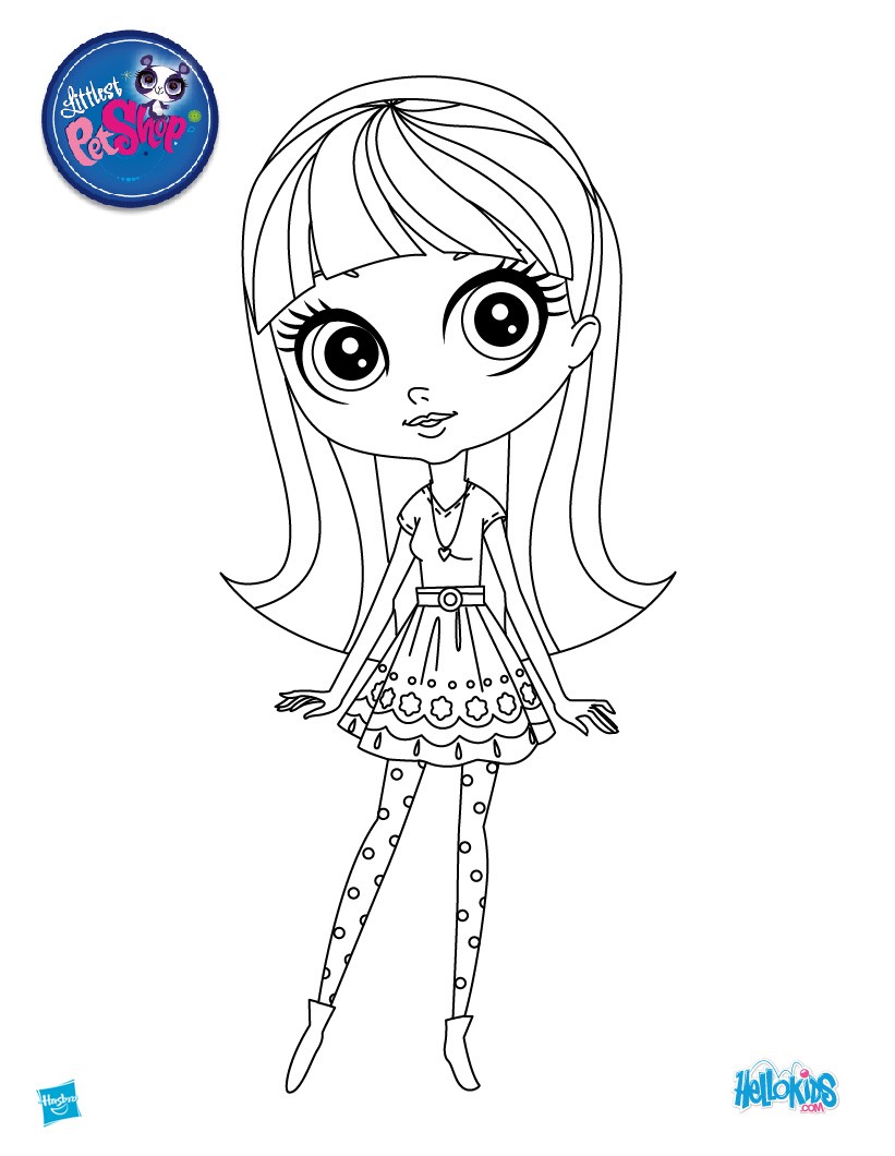 Blythe baxter coloring pages - Hellokids.com