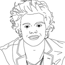 1d coloring pages - Hellokids.com