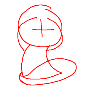 How to draw how to draw a scared cartoon cat - Hellokids.com