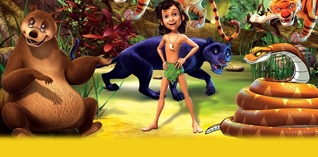 THE JUNGLE BOOK DVD BLU_RAY acoloring pages