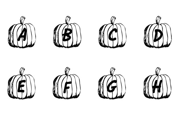 halloween alphabet coloring pages - photo #2