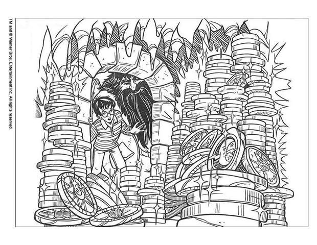 harry potter coloring pages deathly hallows