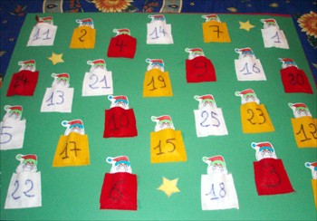 How to make a felt Advent Calendar