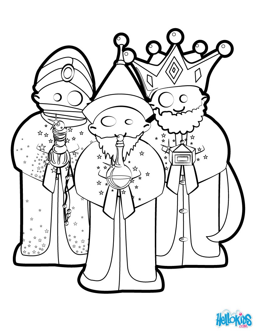 camel three kings bible coloring pages - photo #11