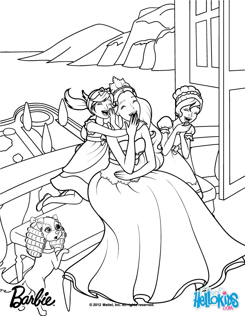 Puricss And The Popstar Free Coloring Pages