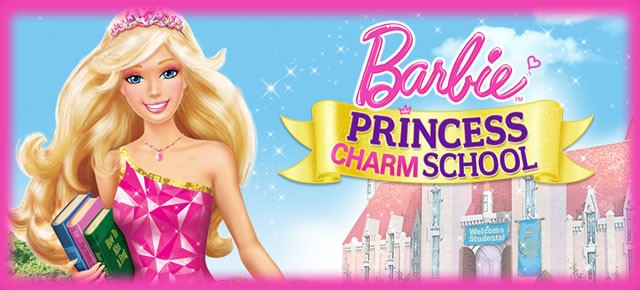 Barbie THE PRINCESS CHARM SCHOOL coloring pages