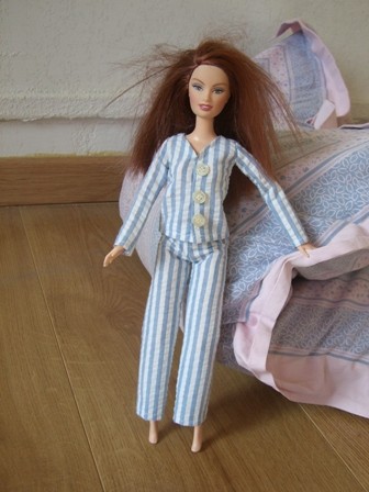 barbie doll pajama sets