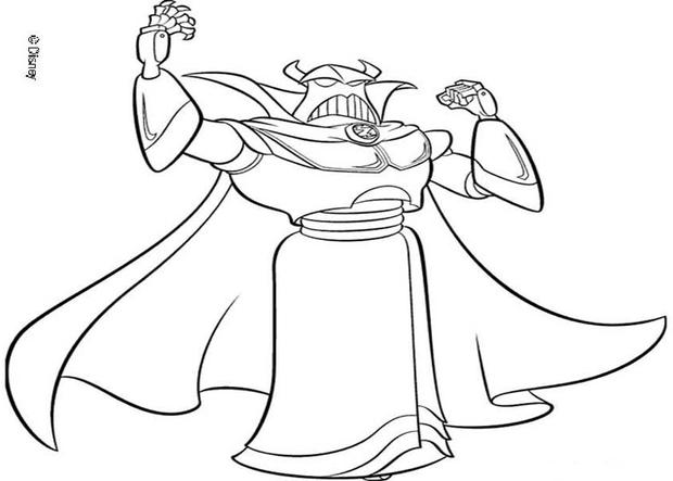 zurg toy story coloring pages - photo #19
